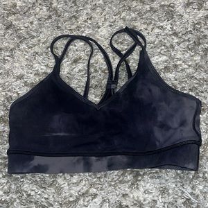 Tie dye sports bra